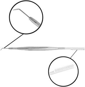 KAAMIR INSTRUMENTS KI-LS-41 Herramienta de Lifting de Pestañas y Cejas de Acero Inoxidable de Alta Resistencia, Permanente Vegana Rápida de 5-8 Minutos, Duradera - Product Image 3