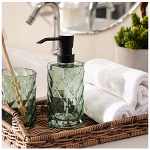 Bathroom Hotel Accessories Glass <b>Soap</b> Dispenser Available at Competitive Price - Product Image 6