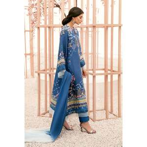 Robe en mousseline de soie Sapphire Sky pour le printemps et l'été - Product Image 4