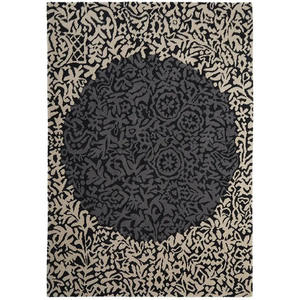 Nesta charbon de bois/Beige 200x280 cm tapis en laine le plus populaire pile coupée moderne pour salle à manger chambre salon pour Hall/entrée - Product Image 3