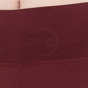 Ensemble de yoga personnalisé de haute qualité pour femmes, vêtements de fitness serrés à motif solide et respirant avec fermeture à la taille élastique, bas quantité minimale de commande - Product Image 6