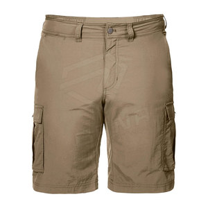 Pantalones cortos transpirables de playa lisos con cintura elástica para hombre, pantalones cortos de pesca para hombre, pantalones cortos informales para hombre - Product Image 1