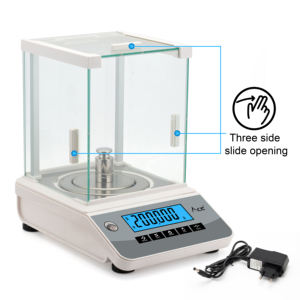 เครื่องชั่งวิเคราะห์ในห้องปฏิบัติการ LCD รุ่น CY-2003 ความละเอียด 0.001 กรัม พร้อมการรับประกัน 1 ปี ตัวเครื่องทำจากพลาสติก ABS แข็งแรง  รับผลิตแบบ OEM/ODM/OBM - Product Image 3