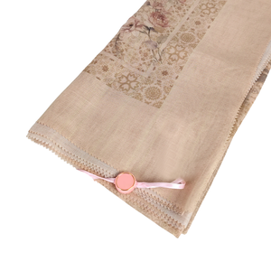 Nara série à manches courtes coton Hijab écharpe Milo élégant décontracté impression numérique mode pour adultes musulman femme printemps - Product Image 1