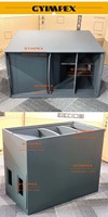 Promotion à bas prix : Subwoofer passif puissant à longue portée WSX121, acoustique 1x21 pouces, design de basses haute puissance, enceinte de sonorisation