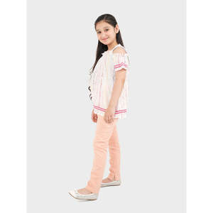 กางเกงลำลองเอวกลางผ้าทวิลล์ JASNA ระบายอากาศได้ดี ทรงหลวม - Product Image 2