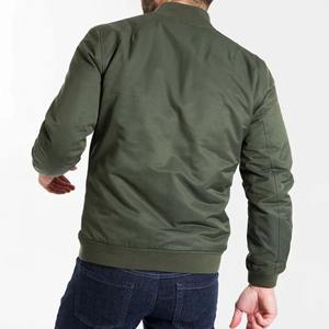 Chaquetas Bomber de Alta Calidad para Hombre, Estilo Cuello Mao, Manga Larga, con Logotipo Personalizado - Product Image 6