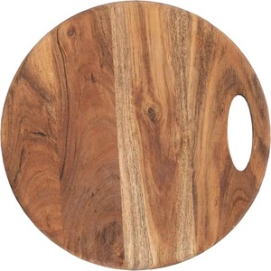 Planche à découper double face en bois d'acacia, bois massif, antibactérienne, passe au lave-vaisselle, forme rectangulaire, utilisation domestique et en restaurant, élégante - Product Image 2