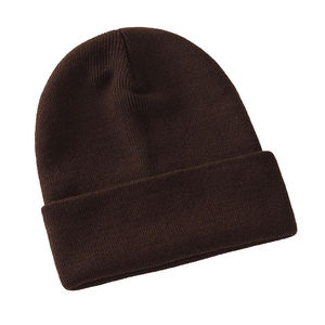 Gorro de punto negro de alta calidad, estilo informal de calle con etiquetas personalizadas, logotipo transpirable impreso para adultos, venta al por mayor - Product Image 3