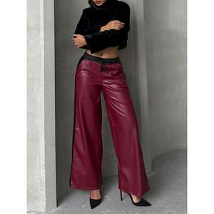 กางเกงหนังสตรีกางเกงสตรีหรูหราและมีสไตล์ - Product Image 3