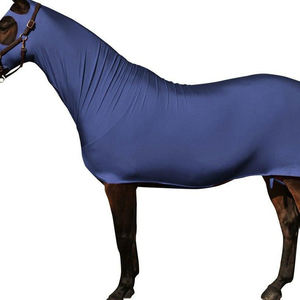 2022 vente chaude professionnel équitation tapis léger de haute qualité personnalisé Logo impression hiver polaire coton remplissage maille - Product Image 4