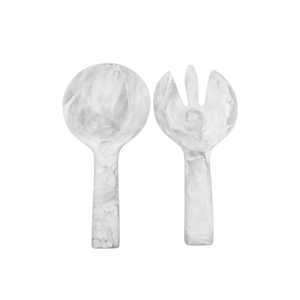 Vajilla de lujo de diseño personalizado, servidor de ensalada de resina pulida y cuchara de té, tamaño estándar para uso doméstico en la cocina, calidad de exportación - Product Image 3