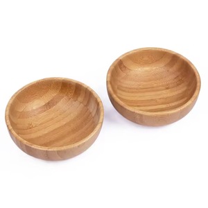 Bol à salade en bois d'acacia de style premium, écologique, jetable, compatible lave-vaisselle, de haute qualité, naturel, personnalisable - Product Image 4