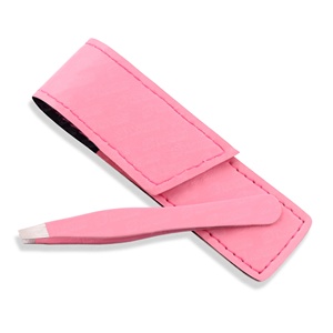 Pinzas para Cejas Ecológicas Personalizadas con Punta Inclinada, Antideslizantes, de Alta Elasticidad, con Logotipo - Product Image 5