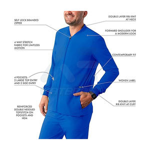 Blouse médicale de qualité supérieure, dernière collection, OEM personnalisé, haute qualité, vente en gros, vêtements de travail personnalisés, design confortable - Product Image 6