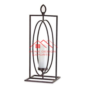 Bougeoir de taille et de forme personnalisées pour la décoration de la maison Bougeoir en métal au design de luxe - Product Image 6