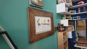 Marco de fotos de madera Premium Tradebyd, aspecto rústico elegante, ideal para el hogar, la Oficina y la exhibición de fotos familiares - Product Image 4