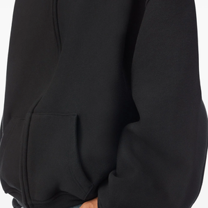 เสื้อฮู้ดมีซิปสำหรับผู้ชาย, เสื้อมีฮู้ดเนื้อผ้านุ่มระบายอากาศได้ดีอุปกรณ์ฝึกขนแกะสำหรับฤดูหนาว - Product Image 6