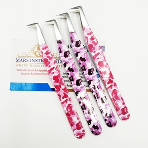 Pinzas de extensión de pestañas Herramientas de aplicación de pestañas postizas de precisión profesional para pestañas de volumen - Product Image 5