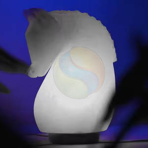 Pakistán hizo Himalaya hecho a mano de alta calidad forma de caballo lámpara de sal decoración del hogar - Product Image 6