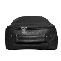 Sac à dos en cuir Signature Elite TechPack, édition pour ordinateur portable, fabriqué à la main, pour les acheteurs mondiaux de Divine International