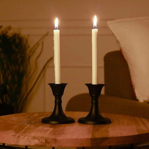 Matte Black Candle Holder for Your Home Soothing <b>Light</b> Hanging Tea <b>Light</b> Holder to Elevate Your <b>Space</b> - Product Image 1