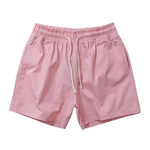 กางเกงกีฬาขาสั้นระบายอากาศได้ดีสำหรับผู้ชายกางเกงขาสั้นทรงหลวมผ้าคอตตอนโพลีเอสเตอร์สีกากีสำหรับฤดูร้อน - Product Image 6