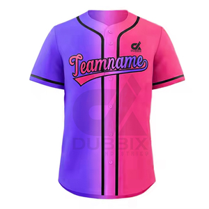 Uniforme de Béisbol al por Mayor para Hombre, Diseño 2023, Personaliza tu Propio Uniforme de Béisbol Transpirable para Adultos, 100% Poliéster - Product Image 3