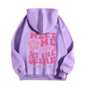 Logo personnalisé pour hommes à la mode avec sweat à capuche Streetwear surdimensionné 100% coton avec motif sweat à capuche pour hommes - Product Image 6