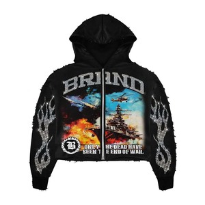 Sweat à capuche zippé de qualité supérieure, meilleur matériau, concevez votre propre style, vente à chaud, bases des tendances pour l'hiver à bas prix - Product Image 5