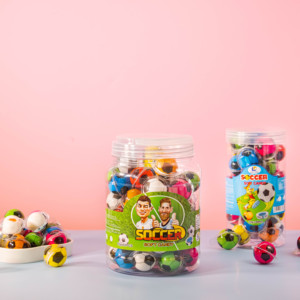Cheap price hot sell Tasty Vietnamese products Soccer gummy soft <b>candy</b> ball shape multi color sweet Gift <b>candy</b> safe for Kids - Product Image 1
