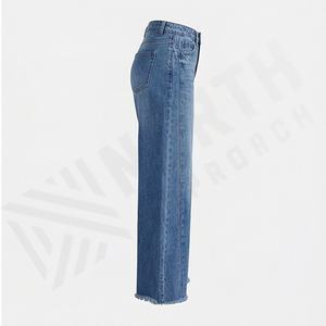 Jeans skinny taille haute pour femmes, style droit, denim de haute qualité, coupe slim, décontracté, tendance, streetwear, pantalon - Product Image 3