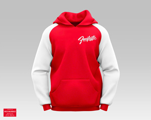 เสื้อฮู้ดดี้ปักลายสำหรับทุกเพศ ผ้าฝ้ายฟลีซหนานุ่ม 100% ทรงโอเวอร์ไซส์ สไตล์สตรีทแวร์ ผลิตในเวียดนาม - Product Image 3