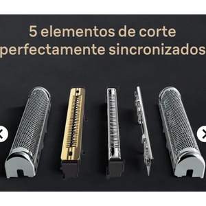 Cabezal de Afeitado de Repuesto Compatible para Afeitadora Eléctrica, Cuchilla Triple Lavable e Impermeable para Rostro y Barba - Product Image 3