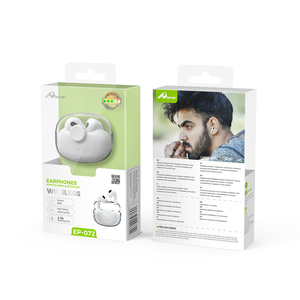 Audífonos Inalámbricos Intraurales Home Digitalome EP-72-1 Blancos con Micrófono Impermeables Conectores Tipo C para Gaming en Teléfono Móvil - Product Image 3