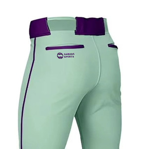 Pantalones de béisbol cómodos personalizados Ropa de softbol de béisbol de primera calidad Pantalones de béisbol transpirables para hombres - Product Image 6