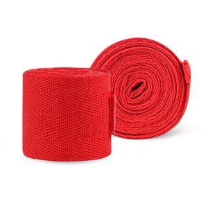 สายรัดข้อมือผ้าฝ้ายยกน้ำหนักพร้อมโลโก้ที่กำหนดเอง - Product Image 4