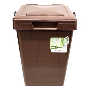 Poubelle Ecologia Bin (25Lt) MINIMAX Marron de Mattiussi avec une capacité de 25 litres - Catégorie de produit - Product Image 1