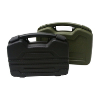 320mm x 200mm x 75mm Western Case Mallettes de protection en plastique noir avec mousse anti-déchirure