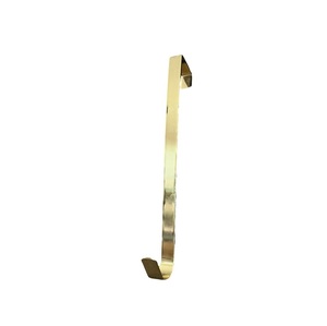 Porte-klé en métal élégant avec finition lisse, parfait pour la présentation de couronnes sur la porte d'entrée et la décoration élégante de l'entrée de la maison. - Product Image 1
