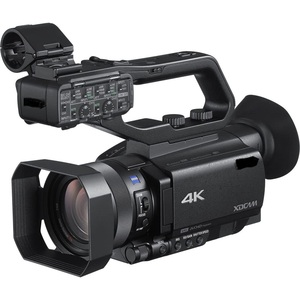 กล้องวิดีโอ 4K XDCAM HDR พร้อมซูมออปติคอล 10x-20x เซ็นเซอร์ CMOS แบบพกพา สำหรับถ่ายทอดสด บันทึกภาพ ถ่ายวิดีโอ พร้อมอุปกรณ์เสริมครบชุด - Product Image 1