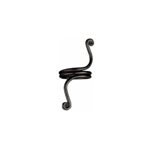 Anneaux de serviette en acier inoxydable noir Top Design Fer pour mariages Occasions spéciales rondes en acier inoxydable - Product Image 3