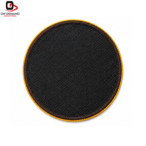 High Quality Embroidered <b>Sew</b>-<b>On</b> Custom Garment <b>Patches</b> with Canvas Fabric 3D Stitching Custom Colors - Product Image 2