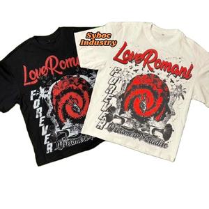 T-shirt surdimensionné pour hommes New Boxy Fit 250 GSM T-shirt en coton biologique lourd pour hommes - Product Image 1