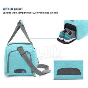 Bolsa deportiva de gran volumen, resistente al agua, personalizada, para gimnasio, viaje - Product Image 3