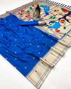 Karma paithani soie Top marchés de gros saree en Inde - Product Image 3