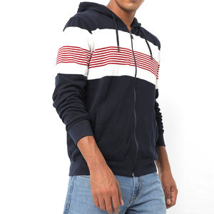 Unisex Slim Fit 2025 Street Sudadera para hombre Sudadera con capucha teñida lisa con cremallera Sudaderas con capucha en blanco de invierno de calidad superior - Product Image 1