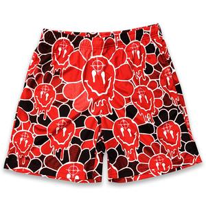 Pantalones cortos de malla deportivos de baloncesto de dos capas personalizados al por mayor para hombres transpirables 100% algodón de talla grande sublimación High Street - Product Image 5