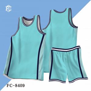 Conjunto de uniforme de baloncesto reversible al por mayor, kit de jersey blanco con el mismo diseño para adultos y niños, ODM/OEM - Product Image 3