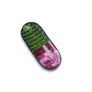 Medicine Brooch Hand Embroidery and Bullion Wire Beaded Fashion Brooch - Product Image 1